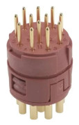 Lapp EPIC SIGNAL M23, Rak, Hane/Hona, 100 V, 7 A, Brun, Metall