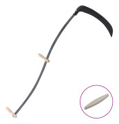 vidaXL Lie med slipsten 145 cm