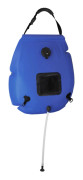 vidaXL Campingduschpåse blå 20 L PVC