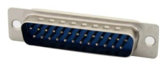 Tecline 10025S, 25-pin D-Sub, Silver, Hankoppling, Rak