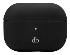dbramante1928 Costa Rica - Fodral för hörlurar - silikon, återvunnen plast - nattsvart - för Apple AirPods with Wireless Charging Case