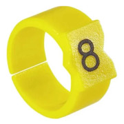 TE Connectivity 9-1768044-9, Svart, Gul, 367 styck, 4,5 mm, 6 mm