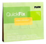 QuickFix plåster 7,2x2,5 cm beige vattentåligt 45 st (6 st)