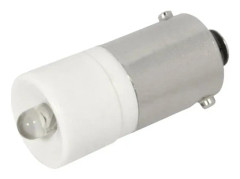 CML LED-signallampa BA9s Kallvit 12 V/DC, 12 V/AC 1200 mcd
