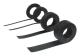 Hebotec 11-KE10002,5FRT Kardborreband för paketering Statisk del och fleecedel (L x B) 2500 mm x 10 mm Svart 2.5 m
