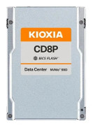 KIOXIA CD8P-R Series KCD8XPUG3T84 - SSD - datacenter, läsningsintensiv - 3840 GB - inbyggd - 2.5" - PCI Express 5.0 x4 (NVMe)
