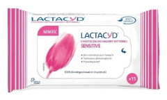 Sensitive wipes Lactacyd Intimate 1op.-15pcs