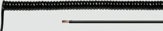 HELUKABEL 85742, Lågspänningskabel, Svart, Koppar, 0.5 mm ², 65,3 kg/km