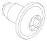 CUBIC Skrue, gevindformende, torx, flange, pakke med 500 stk.