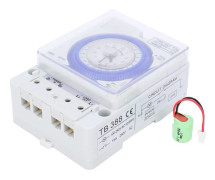 TB‑388 24-timmars tidur programmerbar kvartsstyrd stegmotor timer AC100‑240V 50/60Hz