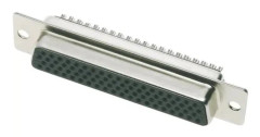 Harting 09 56 100 4704, D-Sub 15-pin, Svart, Rostfritt stål, Stål, Termoplastisk harts, Kopparlegering, 20 mO, 1000 V