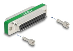 Delock - Passive HF/EMI filter - D-sub, with low pass capacitive