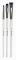 ROLLINGDOG ARTIST BRUSHES SET 3 st.