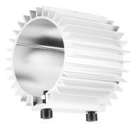 Svart Silver Aluminiumlegering Bilmotor Oljefilter Kylare Kylfläns Skyddssats