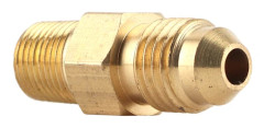 Mässing Olja Gas Koppling Rak AN4 Hane till 1/8 tum Hane NPT Adapter Anslutning