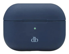 dbramante1928 Costa Rica - Fodral för hörlurar - återvunnen plast, silikon - havsblå - för Apple AirPods with Charging Case