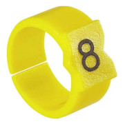 TE Connectivity 7-1768045-9, Gul, Polyoximetylen (POM), 50 styck