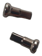 C'n Spoke ekernipplar CNSPOKE SN12 12 mm stål silver 144 st - CN-SN12-SR
