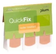 Plaster Vandfast QuickFix vattenresistent 75x25 mm refill till väggmonterad dispenser, 6 pk x 45 st/fp (270 st.)