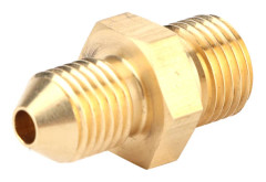UNF Hane till AN4 1/2-20 Hane Mässingskoppling Adapter Anslutning för Olja Vatten Gas 4mm / 0.2in Hål