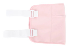 Sleep Adjustable Castor Oil Pack Ergonomic Reusable Soft Compress Castor Oil Wrap for Liver Detox Pink