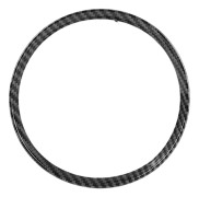 Kolfiber Interiör Växelspak Trim Cover Ring Konsol Växelspak Ram Klistermärke för Cooper R54 R56