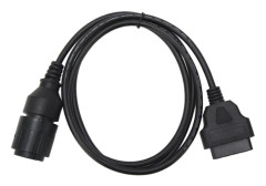 Motorcykel 10-stifts till 16-stifts OBD2 Adapter Förlängningskabel Diagnostisk Kodningsverktyg för F650 ICOM D