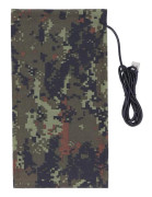 USB Elektrisk Värmeplatta 5V Kolfiber Värmeduk Tvättbar Kläder Värmeplatta YH-1528