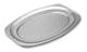Serveringsbricka Plus Pack oval 548 x 359 x 22 mm aluminium Large förpackning 10 st livsmedelsgodkänd