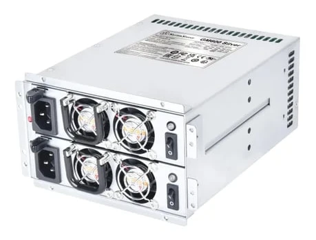 SilverStone SST-GM600-S redundant nätaggregat för servrar - 2x 600 Watt
