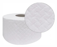 Velour toalettpapper Comfort vit Jumbo 140 m 1 st