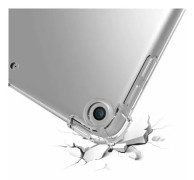 eSTUFF - Baksidesskydd för surfplatta - förstärkt termoplastisk polyuretan (TPU) - klar - för Apple 10.9-inch iPad Air (4:e generation, 5:e generat...
