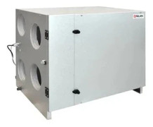 Ventilationsaggregat Nilan Comfort 350R takmodell med CTS602-styrning och HMI-panel luftflöde 325 m³/h vid 100 Pa SEL 1000 J/m³