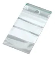 Dragkedjepåse 40x60 mm 50 my med skrivfält LDPE, 10 st x 100/fp