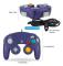 Gamecube-handkontroll, 2-pack Klassiska spelkontroller med vibrationsjoystick