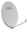 Schwaiger Sat Mirror 100cm, aluminium ljusgrå