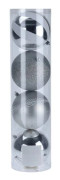 „Mondex“ set med 4 kaledini-bollar 12 cm silver