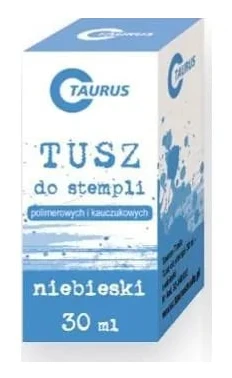 Taurus stämpelfärg till stämpel TAURUS 30 ml blå
