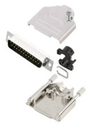 MH Connectors MHDTZK25-DM25P-K D-Sub stiftlist set 180 ° Antal poler: 25 Lödhona 1 st