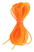 Tennisträningssträng - Solid latex elastiskt tennisrep för alla nivåer - Orange 2,3 mm / 0,09 tum