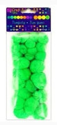 DP Craft akrylpom-poms mix Grön