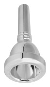 12in Horn Munstycke Hållbart Koppar Musikinstrument Tillbehör för TenortrombonSilver silver