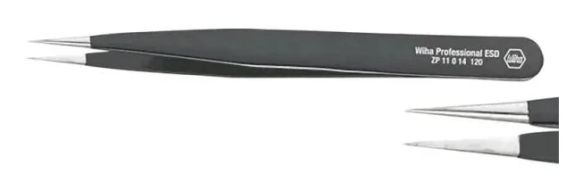 Wiha ZP 11 0 14, Kromnickelstål, Rostfritt stål, Svart, Rostfritt stål, 20 g, 120 mm