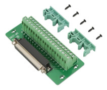 DB37 DIN-skenfäste Gränssnittsmodul Hona Kontaktplint Breakout Board