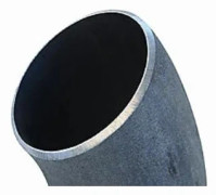 Böj 48,3-2,6 mm 45° sömlös kvalitet P235GH, EN 10253-2 typ A, 3D