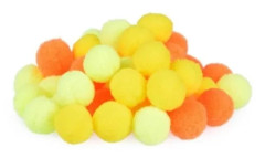 Arpex färgade pom-poms 2 cm 45 st