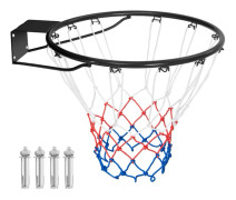Basketbollskorg, 58×48×10 cm, Svart/Orange Röd , Star