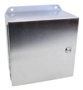 Hammond Electronics väggskåp för montering 203 x 203 x 102 rostfritt stål (1 st)