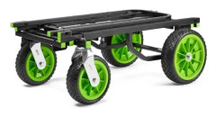 Gravity CART L 01 B, Stål, Transportvagn, Svart, Grön, 170 kg, Fasta hjul, 4 hjul