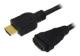 LogiLink High Speed with Ethernet - HDMI-förlängningskabel med Ethernet - HDMI hane till HDMI hona - 3 m
